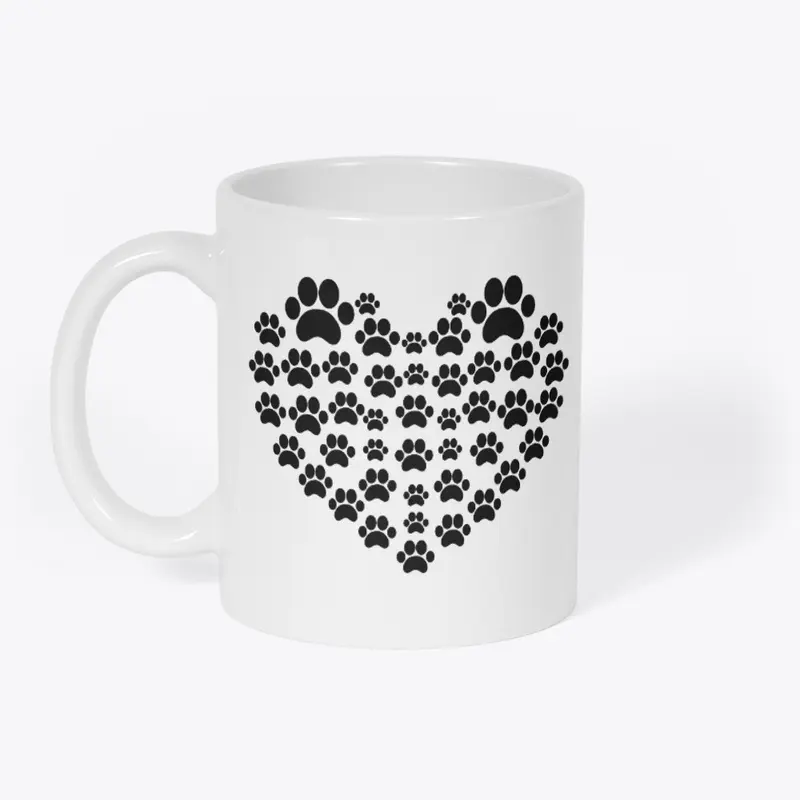 Adorable Heart Puppy or Dog great gift